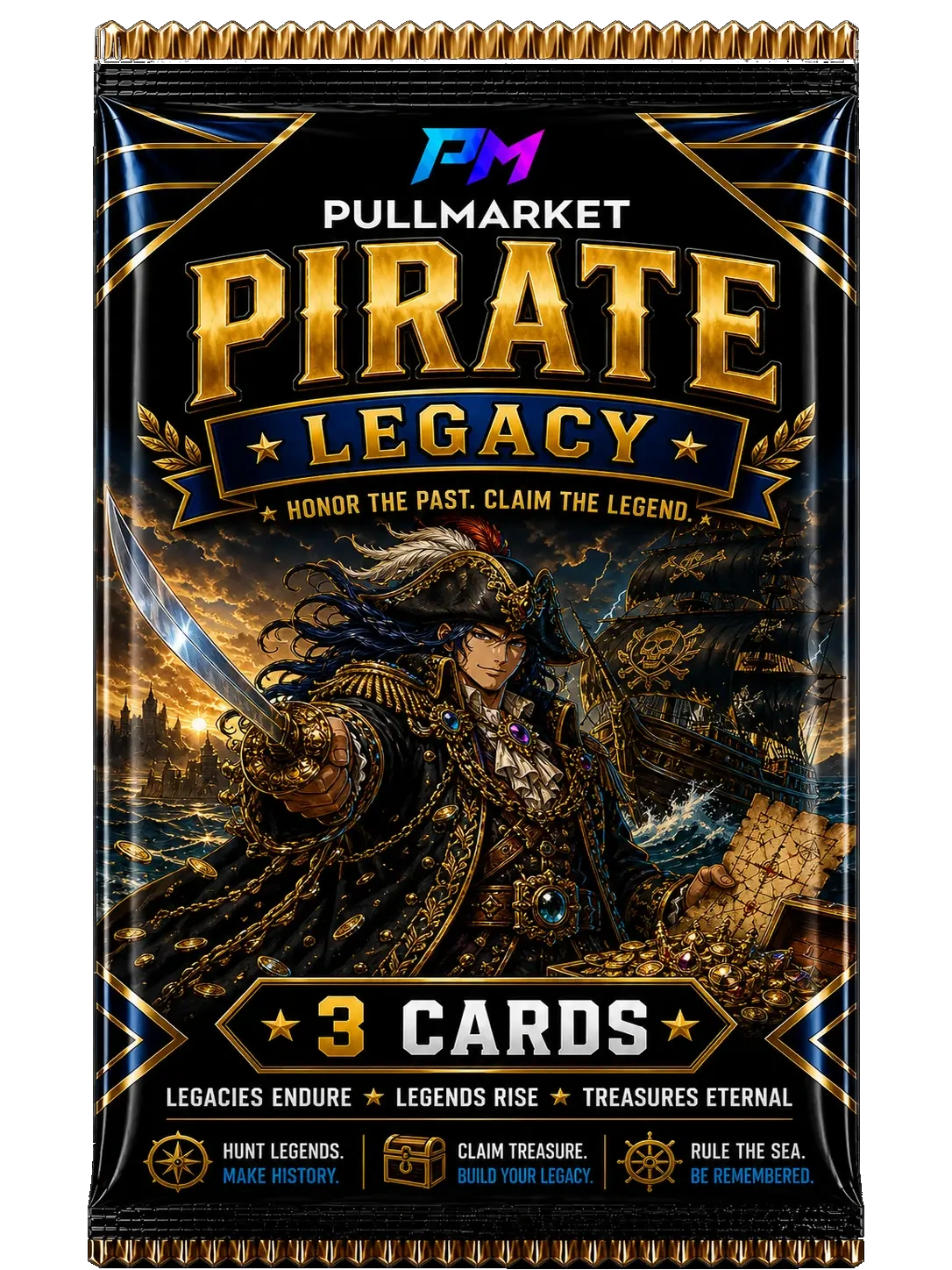 Pirate Legacy (One Piece) - 3 Cards artwork